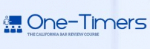 One-Timers Personal Bar Review Course