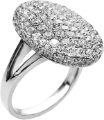 Round Cut Moissanite Bella Twilight Engagement Ring